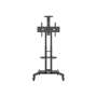 Neomounts Floor stand , NM-M1700BLACK TV trolley , Adjustable Height , 32-75 , Maximum weight (capacity) 50 kg , Black