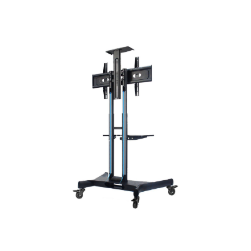 Neomounts Floor stand , NM-M1700BLACK TV trolley , Adjustable Height , 32-75 , Maximum weight (capacity) 50 kg , Black