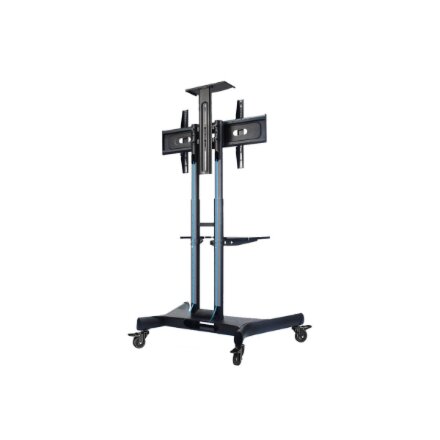 Neomounts Floor stand , NM-M1700BLACK TV trolley , Adjustable Height , 32-75 , Maximum weight (capacity) 50 kg , Black
