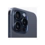 Apple , iPhone 15 Pro , Blue Titanium , 6.1 , Super Retina XDR display with ProMotion , 2556 x 1179 pixels , Apple , A17 Pro , Internal RAM 8 GB , 256 GB , Dual SIM , Nano-SIM and eSIM , 3G , 4G , 5G , Main camera resolution 48+12+12 MP , Secondary camera