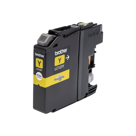 Brother LC123Y , Ink Cartridge , Yellow
