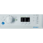 INDESIT , BWSA 61051 W EU N , Washing machine , Energy efficiency class F , Front loading , Washing capacity 6 kg , 1000 RPM , Depth 42.5 cm , Width 59.5 cm , Display , LED Plus , White