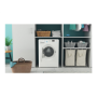 INDESIT , BWSA 61051 W EU N , Washing machine , Energy efficiency class F , Front loading , Washing capacity 6 kg , 1000 RPM , Depth 42.5 cm , Width 59.5 cm , Display , LED Plus , White