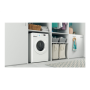 INDESIT , BWSA 61051 W EU N , Washing machine , Energy efficiency class F , Front loading , Washing capacity 6 kg , 1000 RPM , Depth 42.5 cm , Width 59.5 cm , Display , LED Plus , White