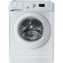 INDESIT , BWSA 61051 W EU N , Washing machine , Energy efficiency class F , Front loading , Washing capacity 6 kg , 1000 RPM , Depth 42.5 cm , Width 59.5 cm , Display , LED Plus , White