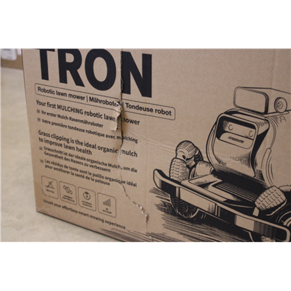 SALE OUT. AIRSEEKERS LIMITED Robotic Lawn Mower , 15 Ah , DAMAGED PACKAGING