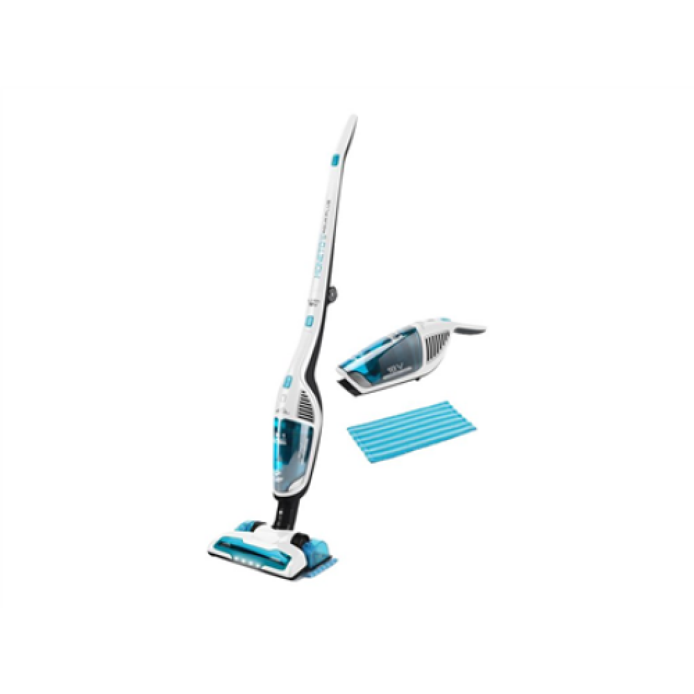 ETA , Vacuum Cleaner , Moneto Aqua Plus ETA444990010 , Cordless operating , Handstick and Handheld , Washing function , W , 18 V , Operating time (max) 50 min , White/Blue , Warranty month(s)