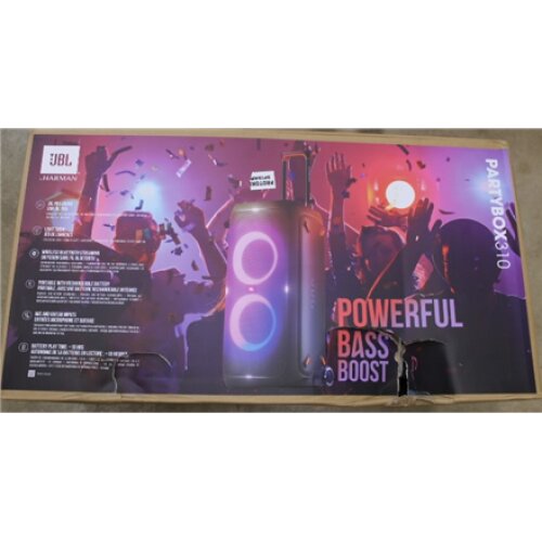 SALE OUT. Głośnik JBL Partybox 310, DAMAGED PACKAGING , DAMAGED PACKAGING