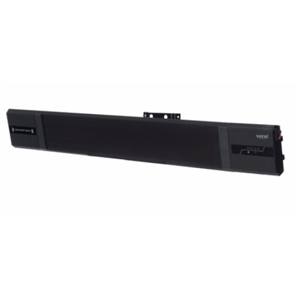 SUNRED Heater NER-2400, Nero Wall/Hanging Infrared, 2400 W, Black, IP55