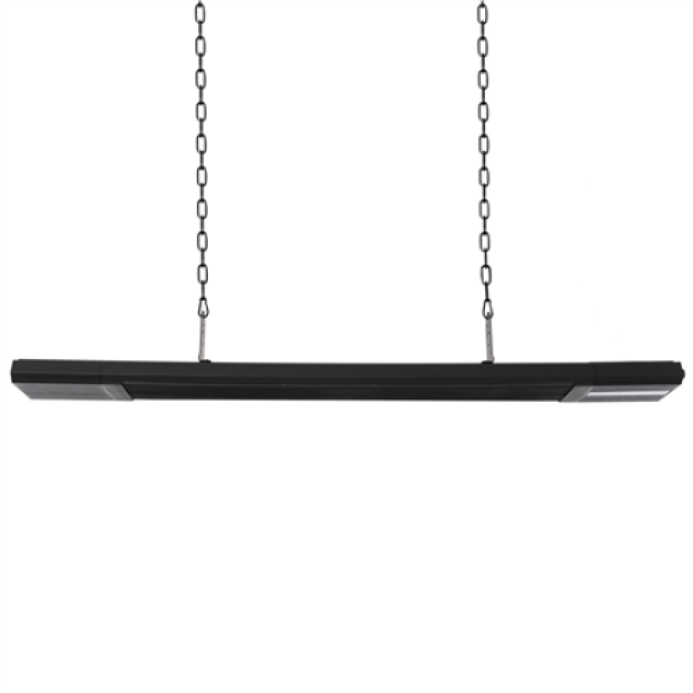SUNRED Heater NER-2400, Nero Wall/Hanging Infrared, 2400 W, Black, IP55