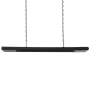 SUNRED Heater NER-2400, Nero Wall/Hanging Infrared, 2400 W, Black, IP55