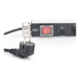 Digitus Aluminum outlet strip with overload protection , DN-95403 , Sockets quantity 7