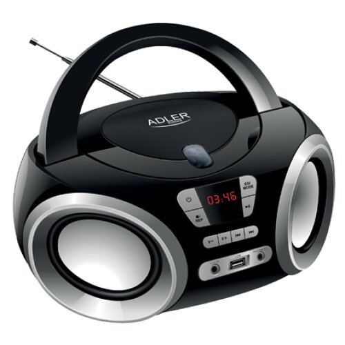 Adler , CD Boombox , AD 1181 , Speakers , USB connectivity