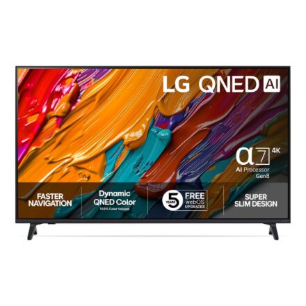 LG QNED AI 4K Smart TV QNED7E 2025 , 50QNED7EA6B , 50 , Smart TV , webOS , UHD