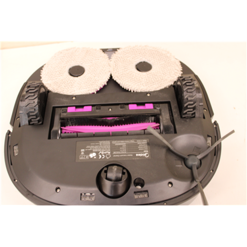 SALE OUT. Midea V15 Robot Vacuum Cleaner , Midea Robot Vacuum Cleaner , V15 , Wet&Dry , 5200 mAh , Dust capacity 3 L , 16200 Pa , Black , USED, DIRTY, SCRATCHED