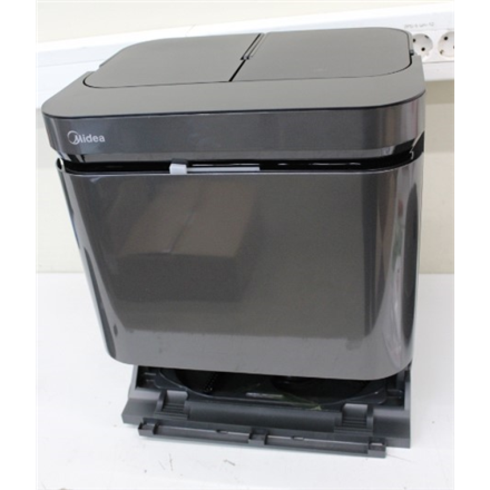 SALE OUT. Midea V15 Robot Vacuum Cleaner , Midea Robot Vacuum Cleaner , V15 , Wet&Dry , 5200 mAh , Dust capacity 3 L , 16200 Pa , Black , USED, DIRTY, SCRATCHED