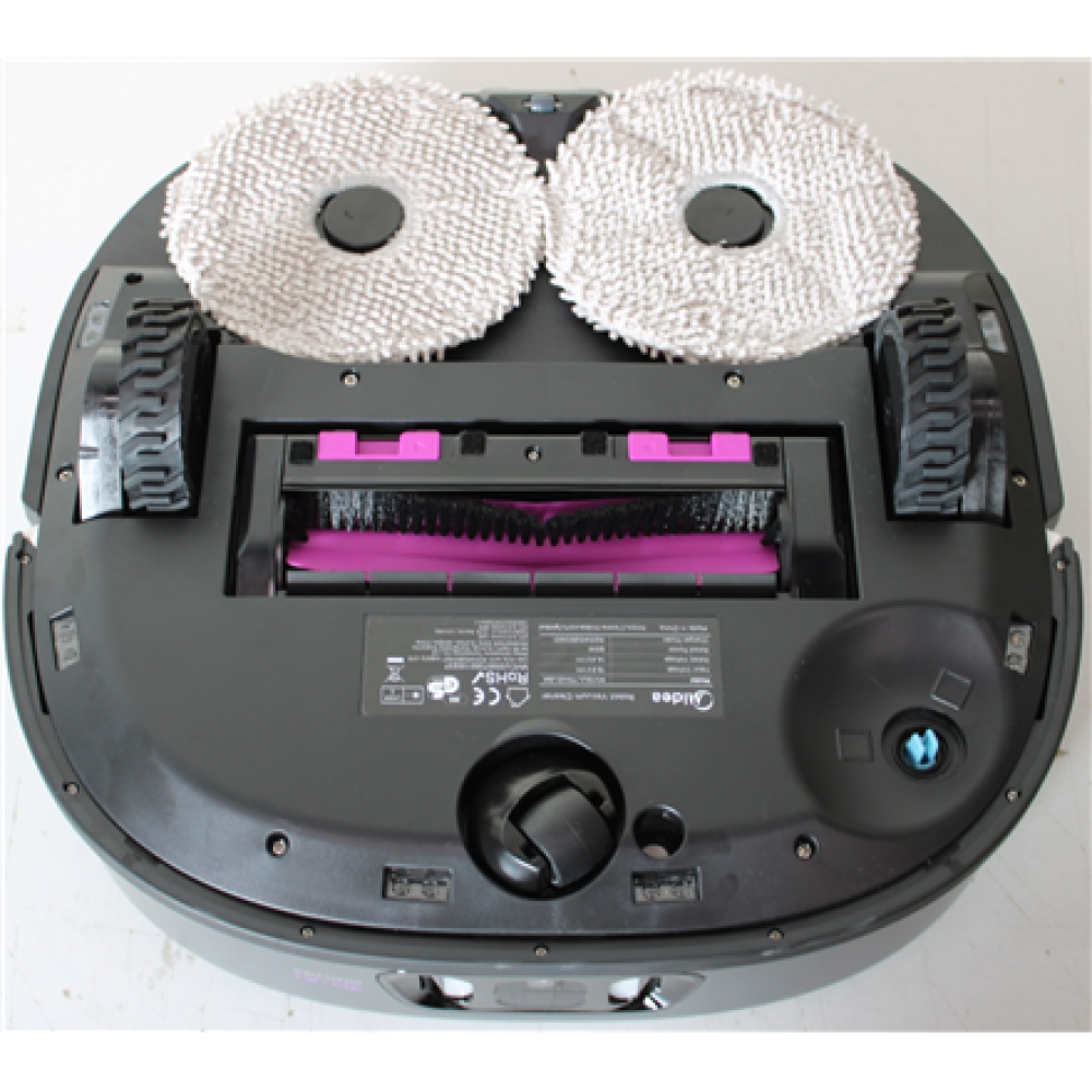 SALE OUT. Midea V15 Robot Vacuum Cleaner , Midea Robot Vacuum Cleaner , V15 , Wet&Dry , 5200 mAh , Dust capacity 3 L , 16200 Pa , Black , MISSING INNER PACKAGING, DEMO