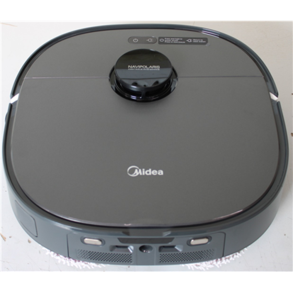 SALE OUT. Midea V15 Robot Vacuum Cleaner , Midea Robot Vacuum Cleaner , V15 , Wet&Dry , 5200 mAh , Dust capacity 3 L , 16200 Pa , Black , MISSING INNER PACKAGING, DEMO