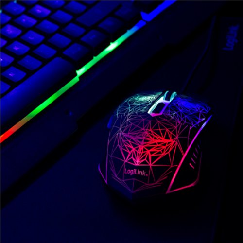 Logilink , Gaming-Set, keyboard, mouse and mouspad , ID0185 , Keyboard, Mouse and Pad Set , Wired , Mouse included , DE