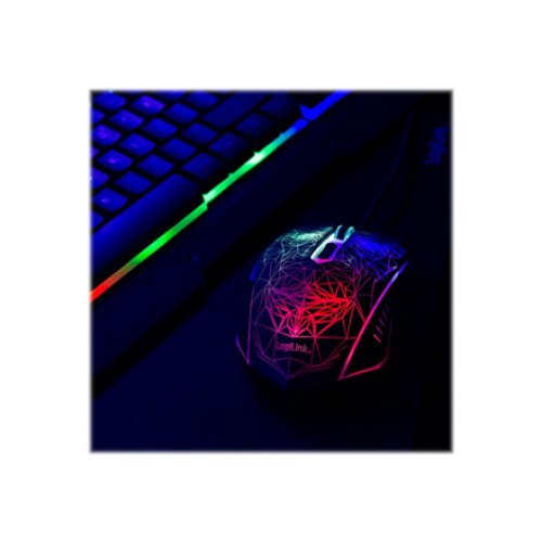 Logilink , Gaming-Set, keyboard, mouse and mouspad , ID0185 , Keyboard, Mouse and Pad Set , Wired , Mouse included , DE