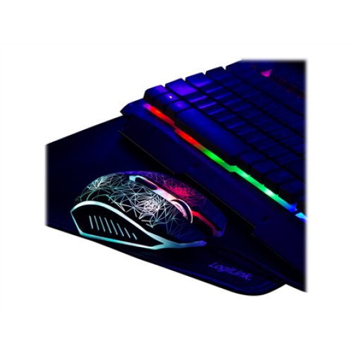 Logilink , Gaming-Set, keyboard, mouse and mouspad , ID0185 , Keyboard, Mouse and Pad Set , Wired , Mouse included , DE
