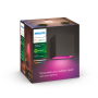 Philips Hue WCA Resonate Outdoor Downward Wall Lantern, Black , 8 W , 2000-6500 Hue White Colour Ambiance