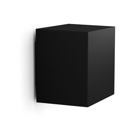 Philips Hue WCA Resonate Outdoor Downward Wall Lantern, Black , 8 W , 2000-6500 Hue White Colour Ambiance