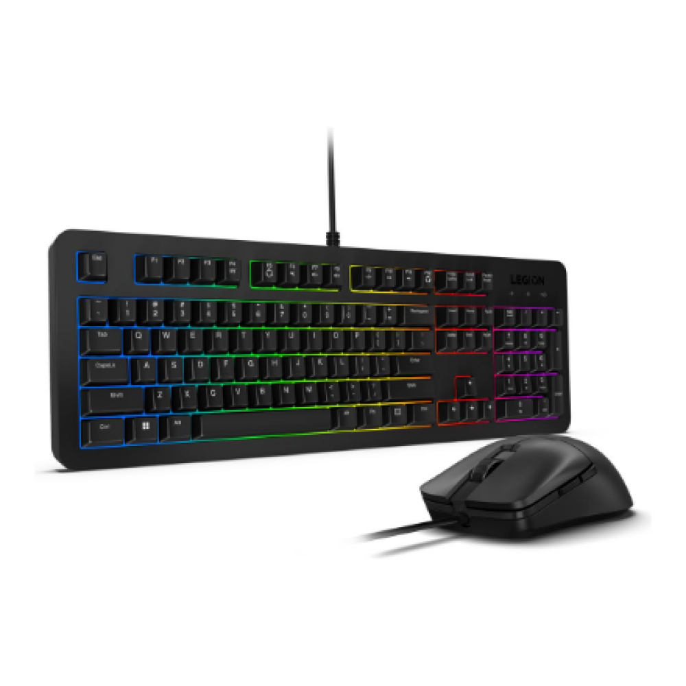 Lenovo Legion KM310 RGB , Gaming Keyboard and Mouse Set , Wired , US English , Black
