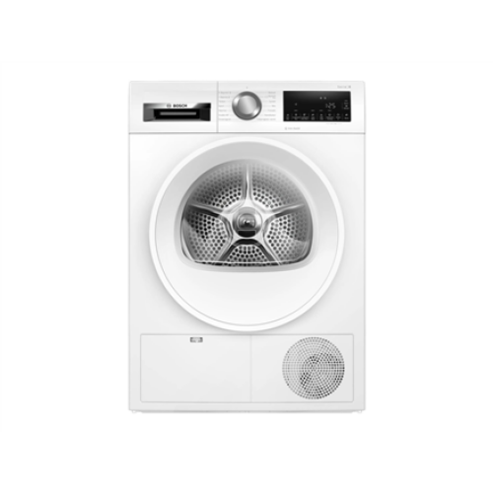 Bosch , Dryer Machine , WQG242AMSN Series 6 , Energy efficiency class A++ , Front loading , 9 kg , Sensitive dry , LED , Depth 61.3 cm , Steam function , White