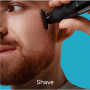 Braun , Beard Trimmer and Shaver , XT3100 , Cordless , Number of length steps 3 , Black