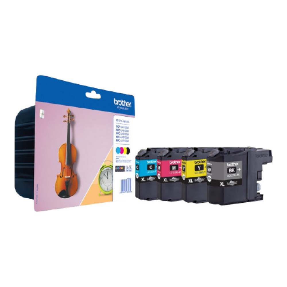 Brother LC127XLVALBP , Ink Cartridge , Black, Cyan, Magenta, Yellow