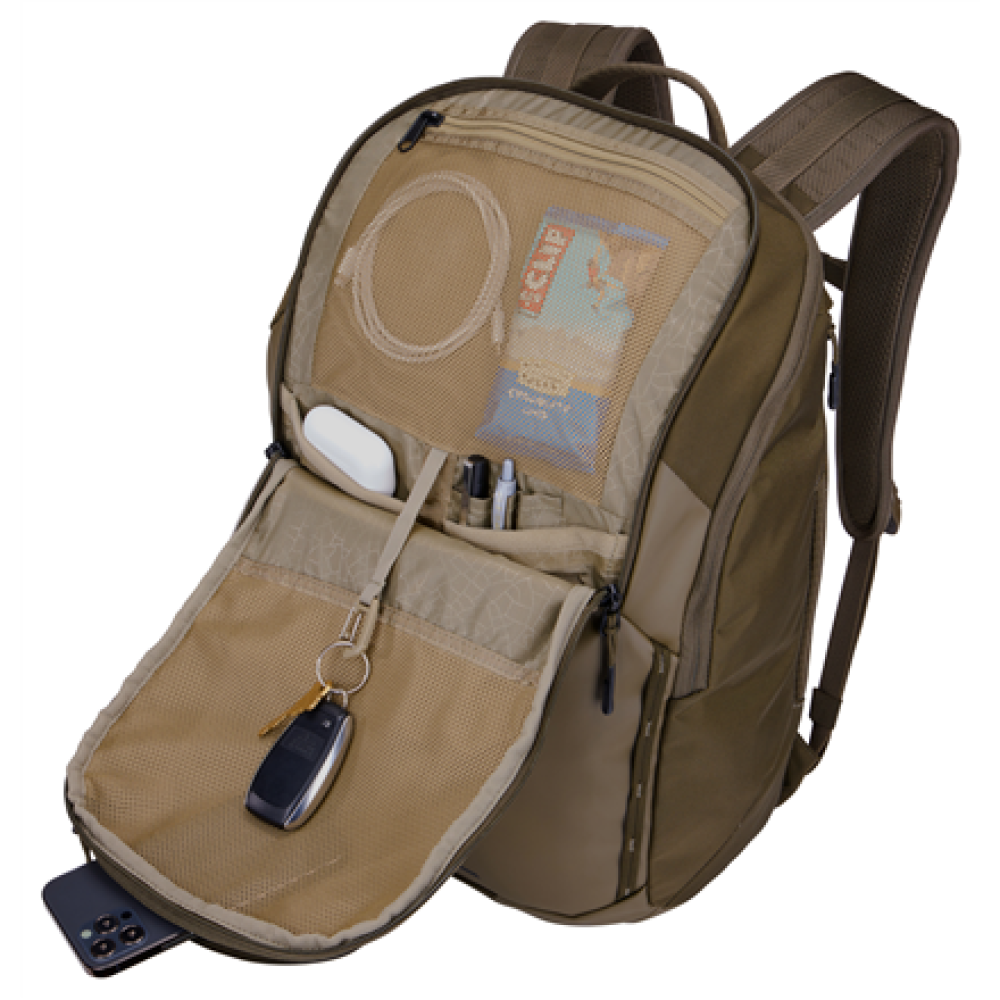 Thule Chasm , Fits up to size 17 , Backpack , Deep Khaki , Waterproof