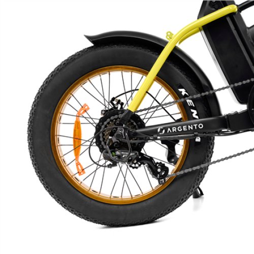 Argento Minimax, City E-Bike, Motor power 250 W, Wheel size 20 , Warranty 24 month(s), Yellow