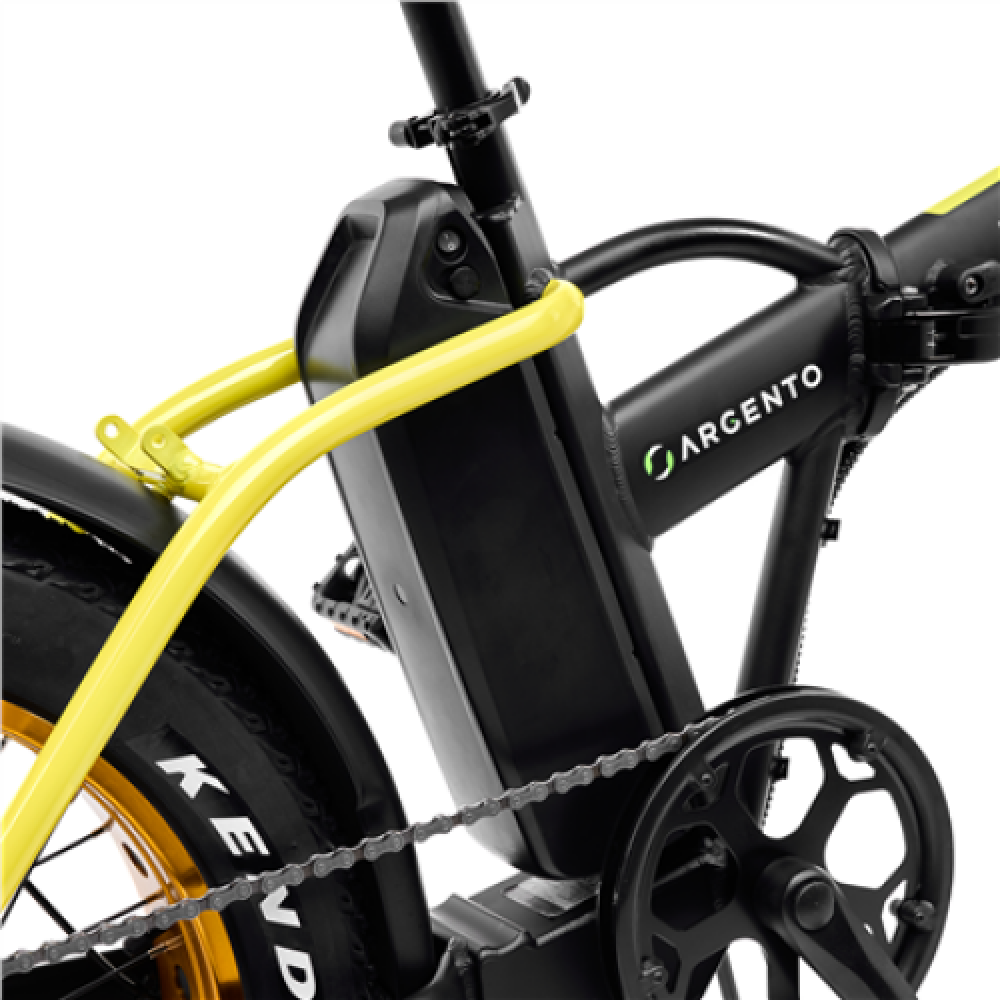 Argento Minimax, City E-Bike, Motor power 250 W, Wheel size 20 , Warranty 24 month(s), Yellow
