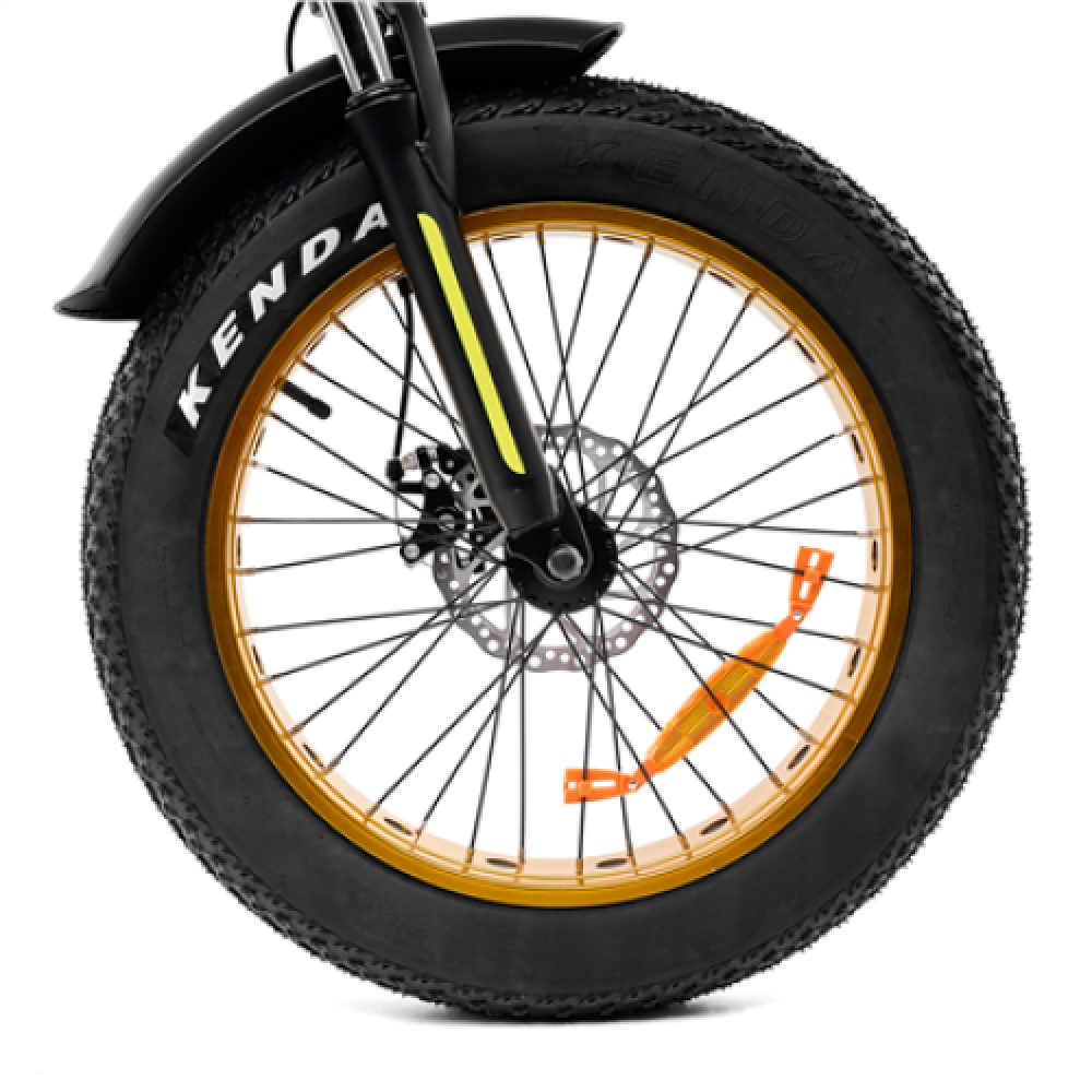 Argento Minimax, City E-Bike, Motor power 250 W, Wheel size 20 , Warranty 24 month(s), Yellow