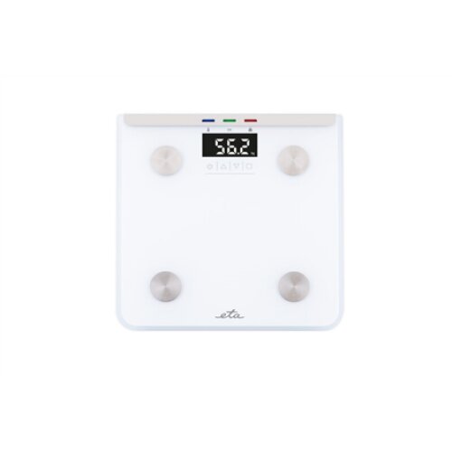 ETA , Scales , Laura ETA078190000 , Body analyzer , Maximum weight (capacity) 180 kg , Accuracy 100 g , White