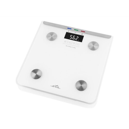 ETA , Scales , Laura ETA078190000 , Body analyzer , Maximum weight (capacity) 180 kg , Accuracy 100 g , White