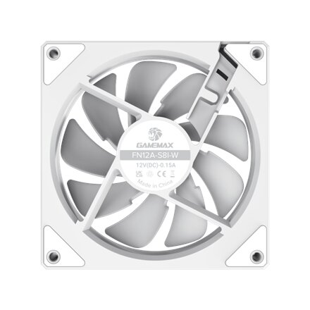 Gamemax Case Fan , FN12A-S8I-W , White