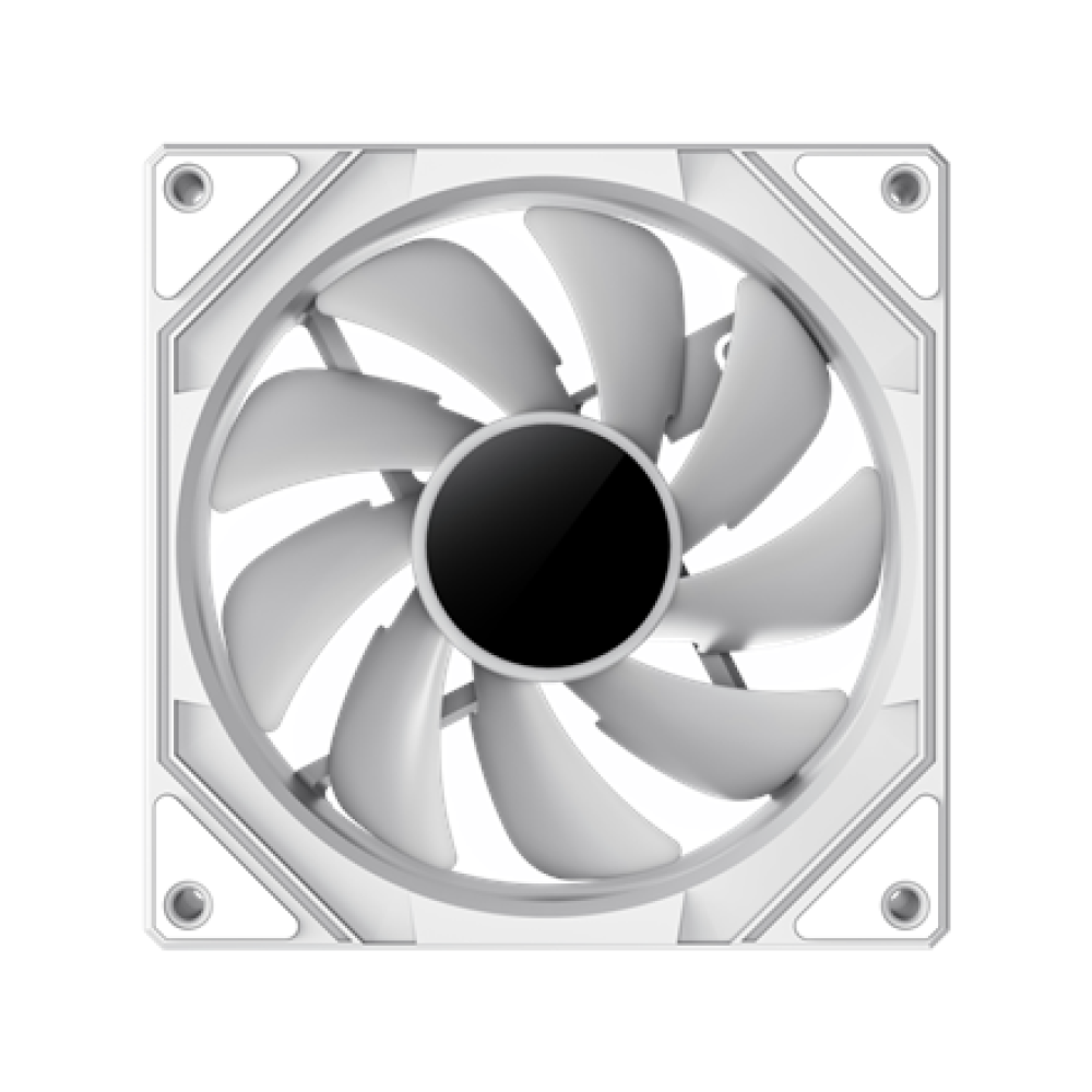 Gamemax Case Fan , FN12A-S8I-W , White