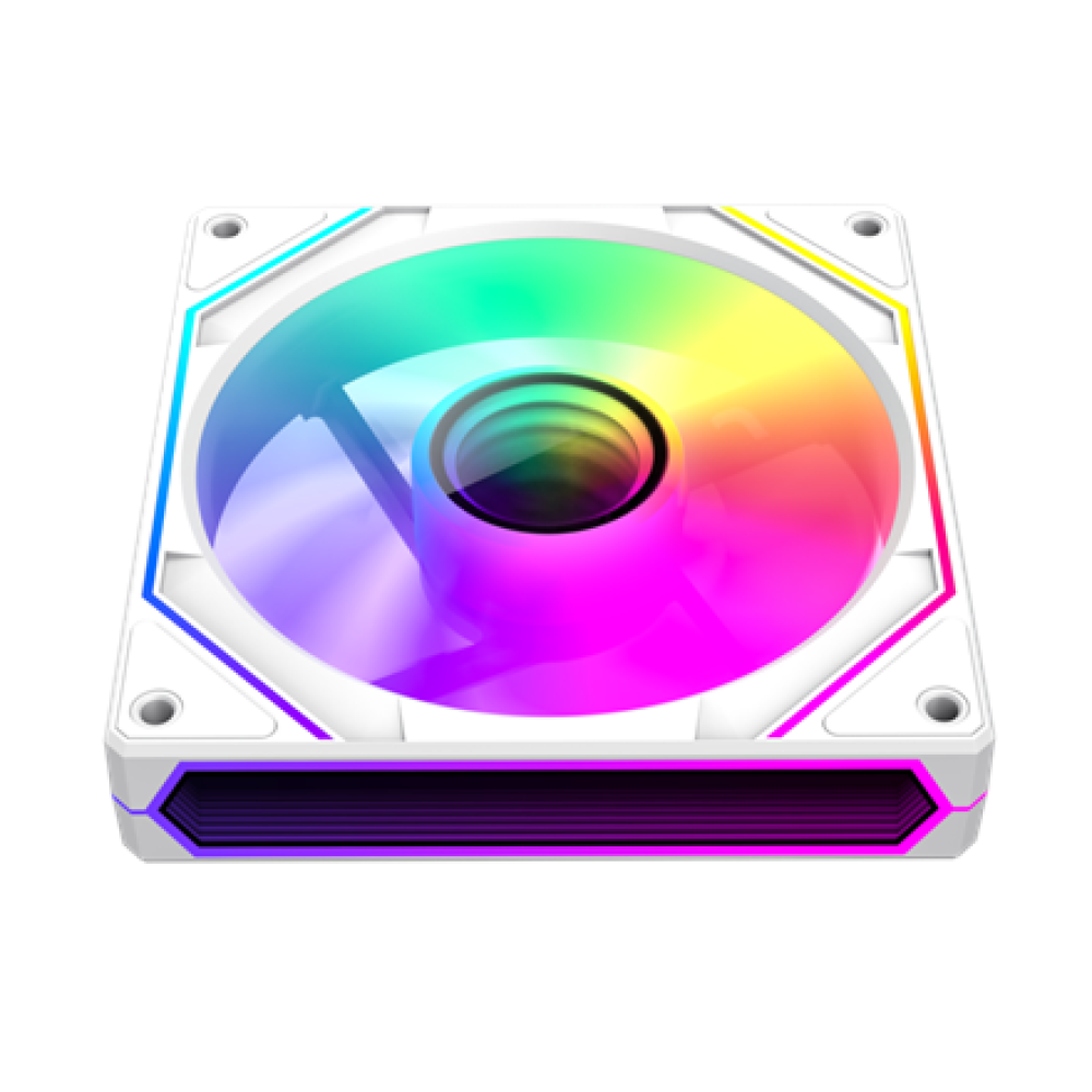 Gamemax Case Fan , FN12A-S8I-W , White