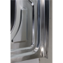 SALE OUT. Sink TREDI, top-mounted, stainless steel, with siphon set, right, 80 x 60 cm , Sourcing DENTED, SCRATCHED, MISSING SEAL RUBBER