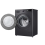 LG F2WR508S2M Washing machine, A, Front loading, Washing capacity 10 kg, Depth 56.5 cm, 1400 RPM, Middle Black , LG , Washing Machine , F4WR510SBM , Energy efficiency class A-10% , Front loading , Washing capacity 10 kg , 1400 RPM , Depth 57 cm , Width 60