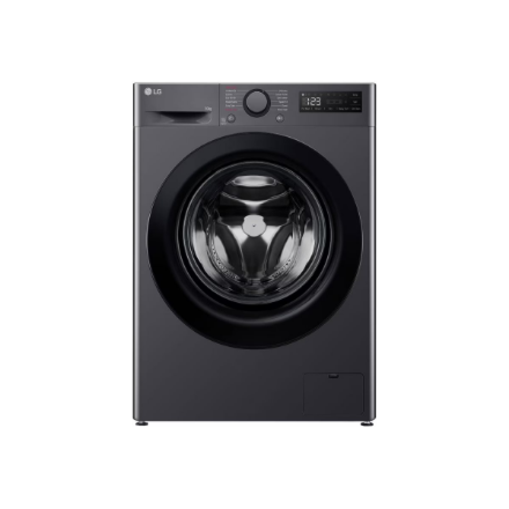 LG F2WR508S2M Washing machine, A, Front loading, Washing capacity 10 kg, Depth 56.5 cm, 1400 RPM, Middle Black , LG , Washing Machine , F4WR510SBM , Energy efficiency class A-10% , Front loading , Washing capacity 10 kg , 1400 RPM , Depth 57 cm , Width 60