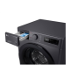 LG F2WR508S2M Washing machine, A, Front loading, Washing capacity 10 kg, Depth 56.5 cm, 1400 RPM, Middle Black , LG , Washing Machine , F4WR510SBM , Energy efficiency class A-10% , Front loading , Washing capacity 10 kg , 1400 RPM , Depth 57 cm , Width 60