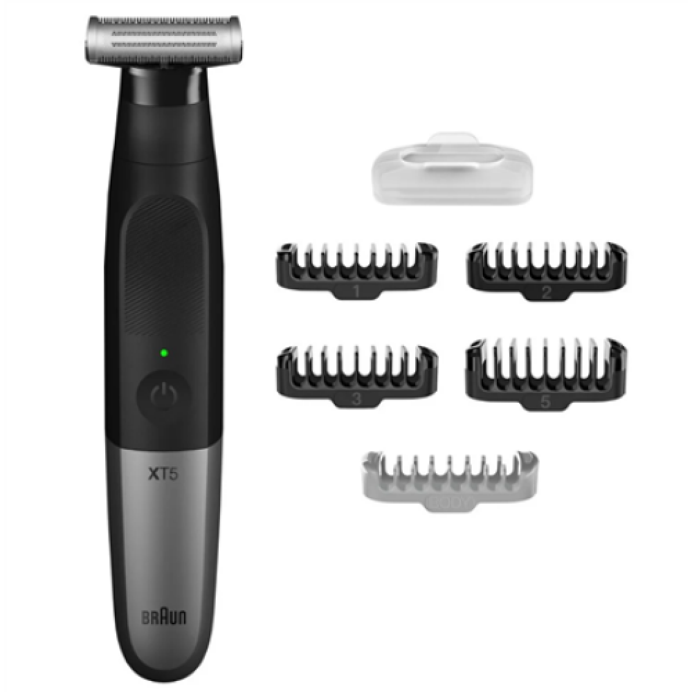 Braun , Hybrid Hair, Beard, Body Trimmer , XT5100 Series X , Operating time (max) 60 min , Wet & Dry , Black