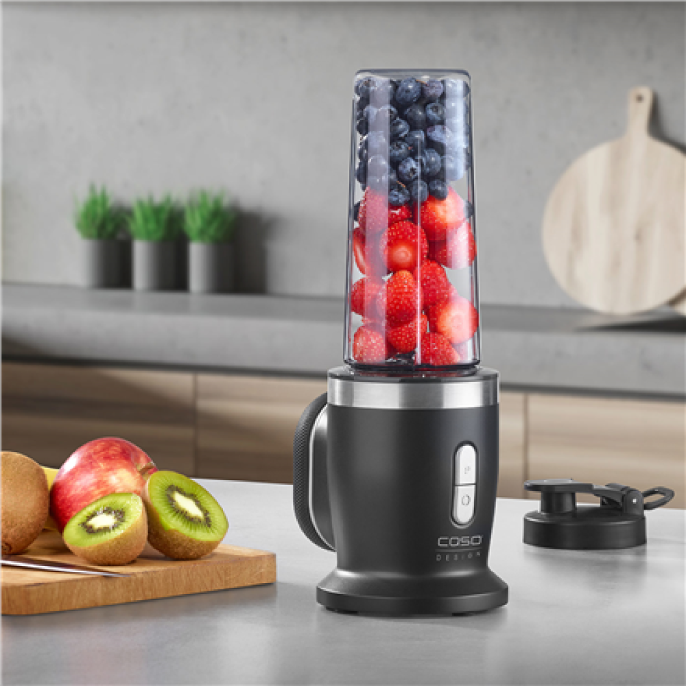Caso Cordless Blender , Click & Blend , Tabletop , 240 W , Jar material Tritan , Jar capacity 0.5 L , Stainless steel/Matt Black