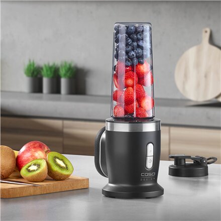 Caso Cordless Blender , Click & Blend , Tabletop , 240 W , Jar material Tritan , Jar capacity 0.5 L , Stainless steel/Matt Black
