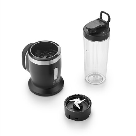Caso Cordless Blender , Click & Blend , Tabletop , 240 W , Jar material Tritan , Jar capacity 0.5 L , Stainless steel/Matt Black