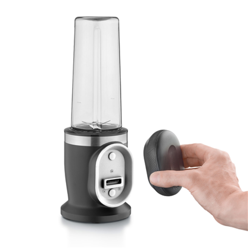 Caso Cordless Blender , Click & Blend , Tabletop , 240 W , Jar material Tritan , Jar capacity 0.5 L , Stainless steel/Matt Black