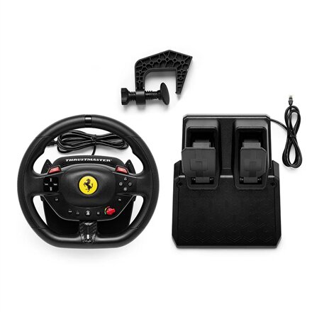 Thrustmaster Racing Wheel , T98-P Ferrari 296 GTB , Black